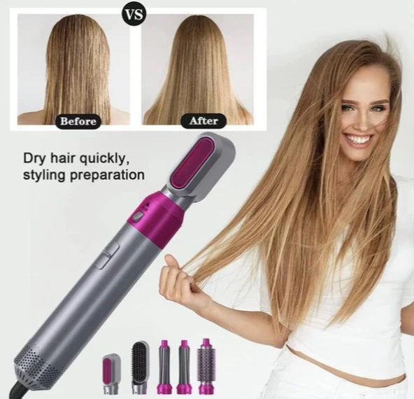 5-in-1 Hair Styler The Ultimate All-in-One Tool for Perfect Hair Styling