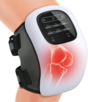 Auxoliev Knee Massager for Pain Relief, Cordless Knee Massager